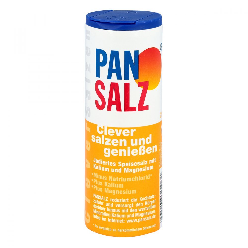 Pansalz jodiertes Speisesalz mit Calcium und Magnesium, 250 g Salz