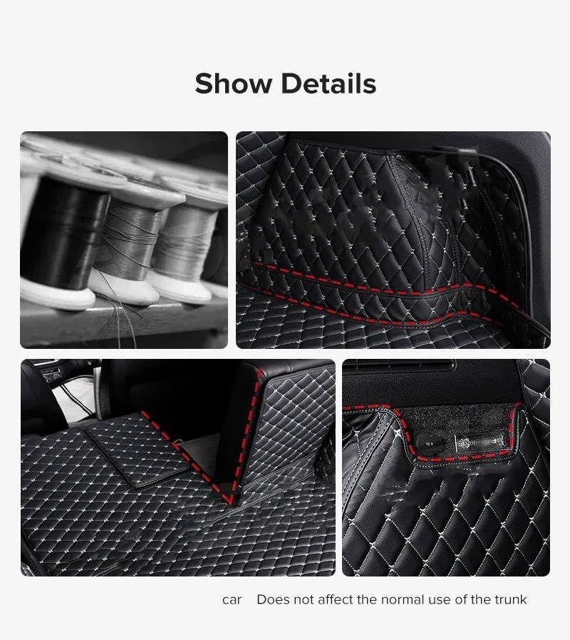 Alfombrilla De Goma Para Maletero Con Función Organizadora Para Peugeot 308 2007-2013