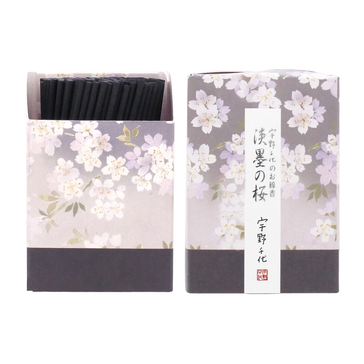 Nippon Kodo Chiyo Uno Cherry Blossom Incense Mini Low Smoke 2.6oz Japan