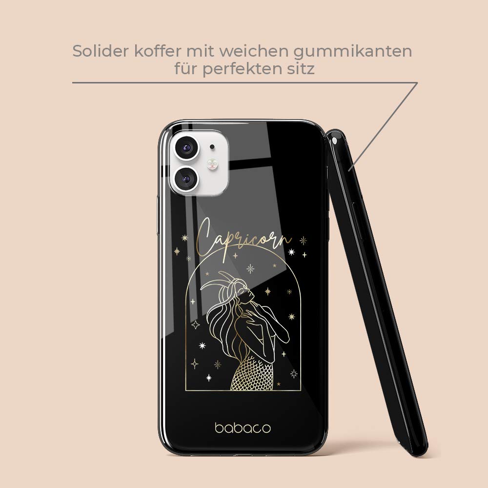 seacoso Cover per iPhone 11 Pro, Vetro Teperato 9H Integrato per