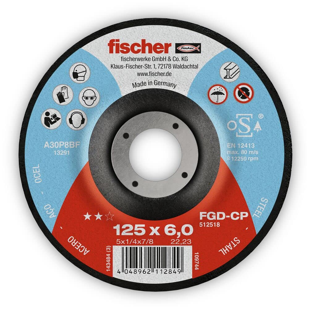 fischer Disco abrasivo CP 6/115 de carbono