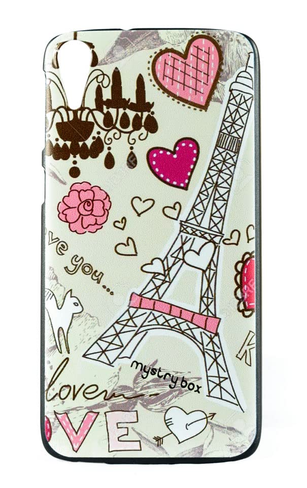 The Little Shop Designer Printed Hard Back Cover for HTC Desire 828 (LovelyEiffelTwr)-image-39
