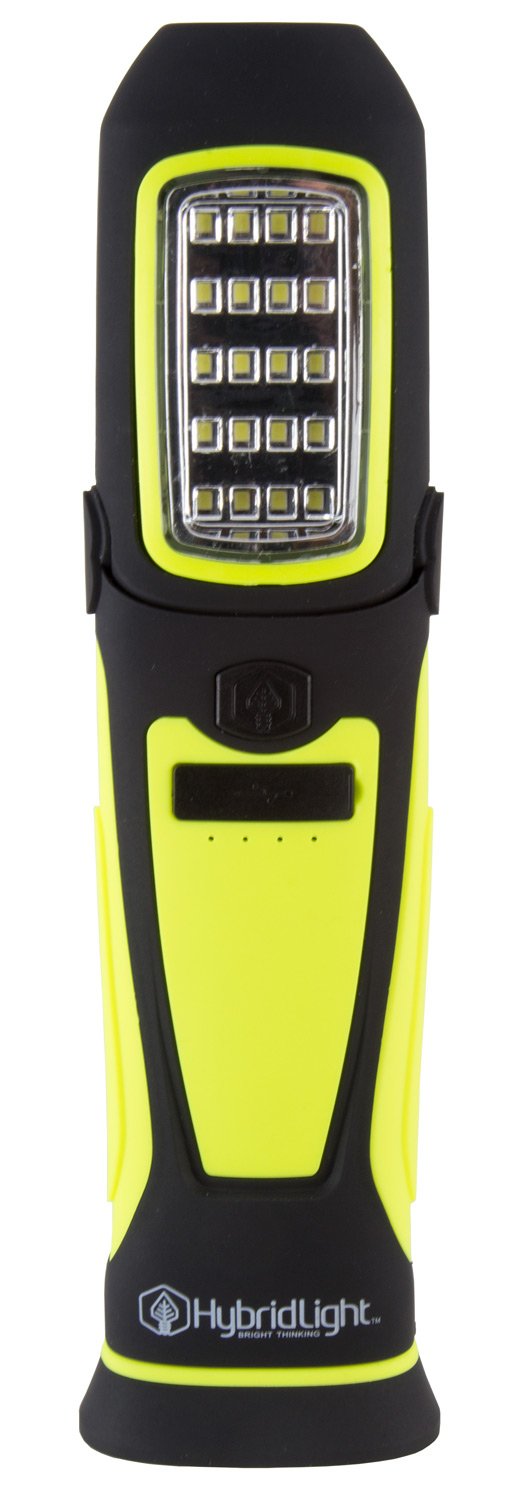 Mammoth - Solar/Rechargeable Multi-Function 400 Lumen LED Work, Auto, Shop Light. USB OUT Charges Cell Phones