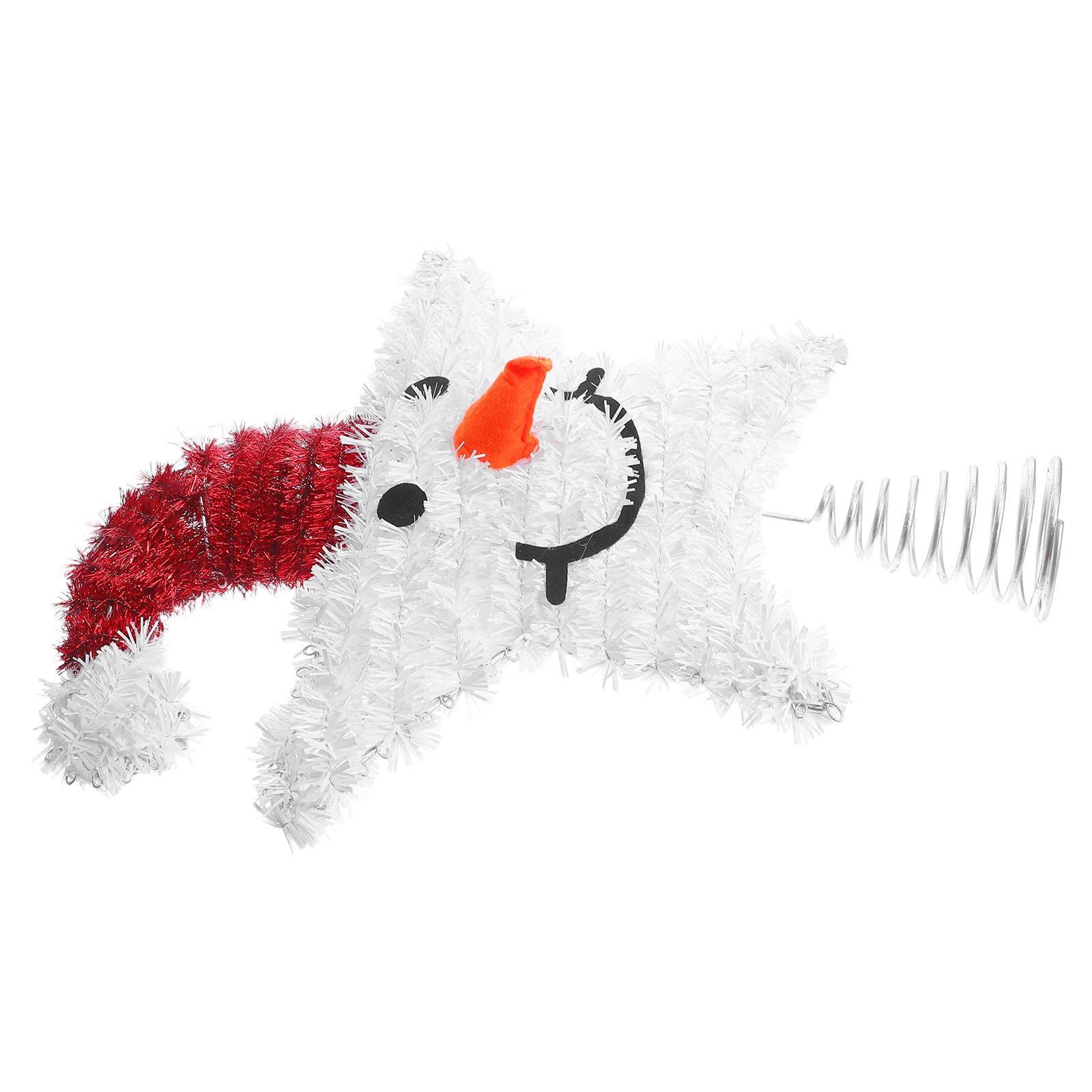 TOYANDONA 4 Pièces Étoile de Sapin Bonhomme de Neige, Décoration de Noël