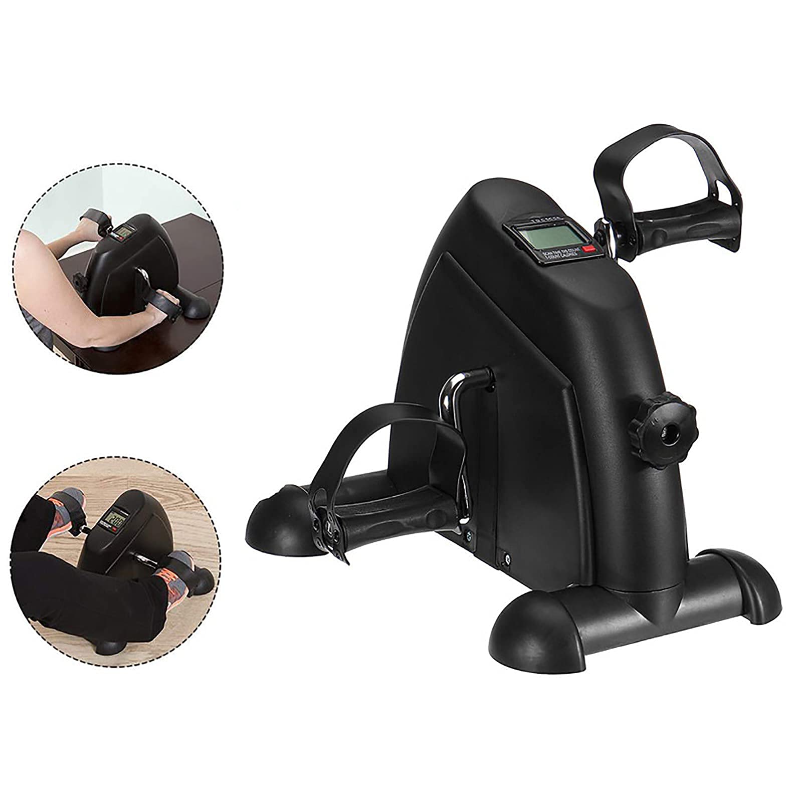 Mini Rower Treningowy, Trenażer Pedałowy Do Treningu Rehabilitacyjnego/Treningu Ramion I Nóg. Miniaturowy Przenośny Sprzęt Fitness.