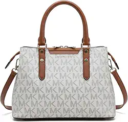 Bolsa Feminina Couro Sintético Social Bolsa de Ombro Mão Transversal Multicamadas Tamanho Grande