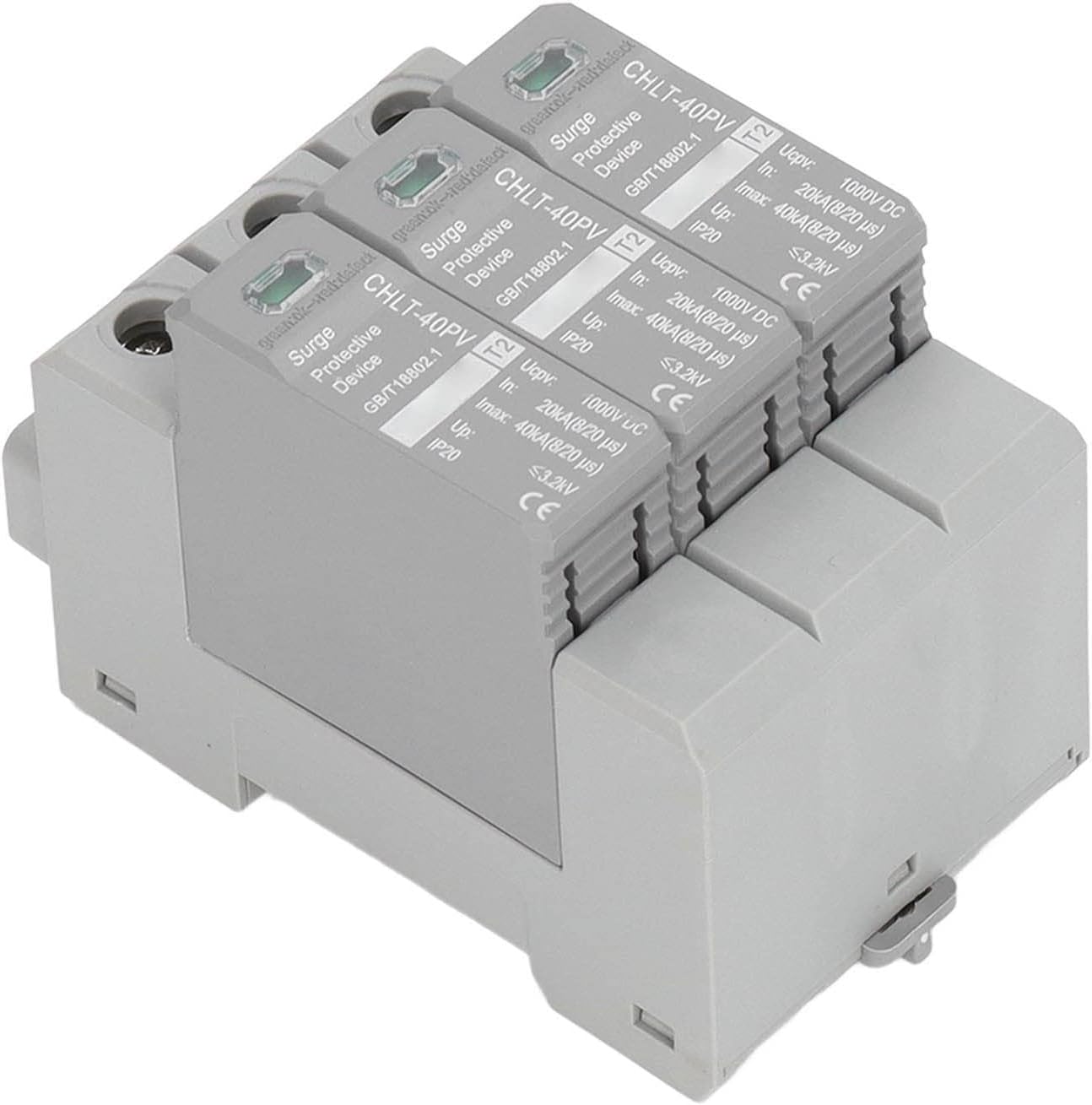 Walfront CHLT-40PV Photovoltaic Protective Device, top-down view