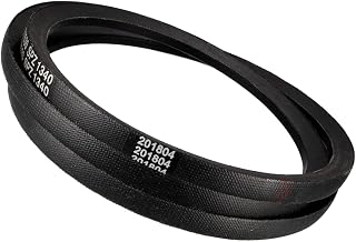Kozelo Correas en V SPZ1340 - [Longitud de 1340 mm x Ancho de 10 mm x Espesor de 9 mm] Correa de Transmisión de Caucho para Uso en La Transmisión de Potencia, Color Negro