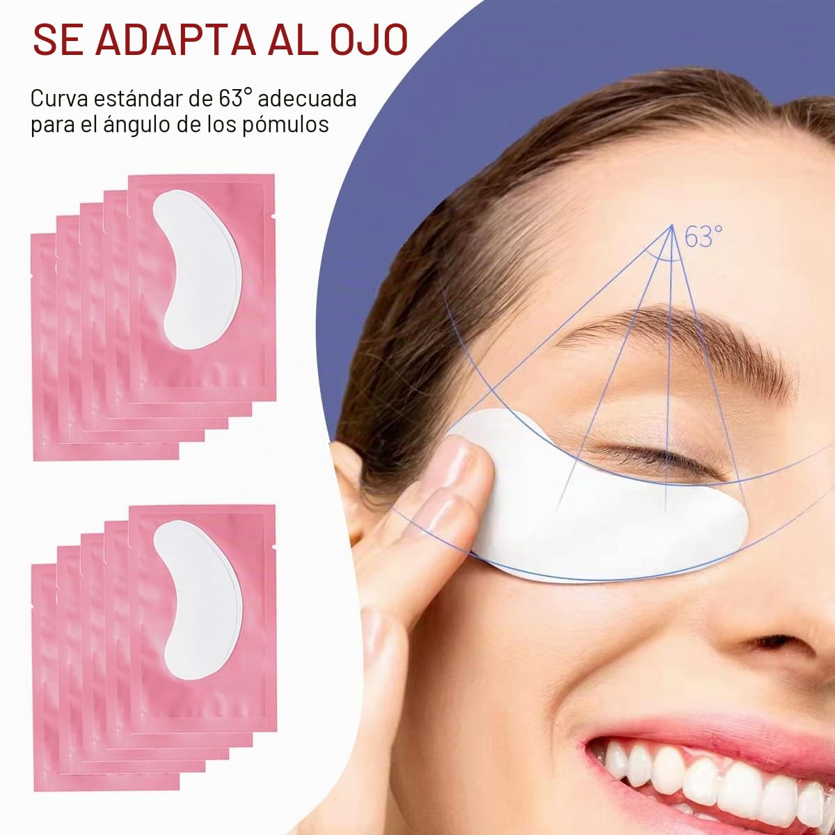 Kit Extensión Pestañas Accesorios Lash Postiza Secador de Pestañas USB Nano Pulverizador Pinza Rímel Cepillo Parche Ojos Cinta Espejo Eyelash Cepillo de Champú Pegamento Anillo Botella de Lavado