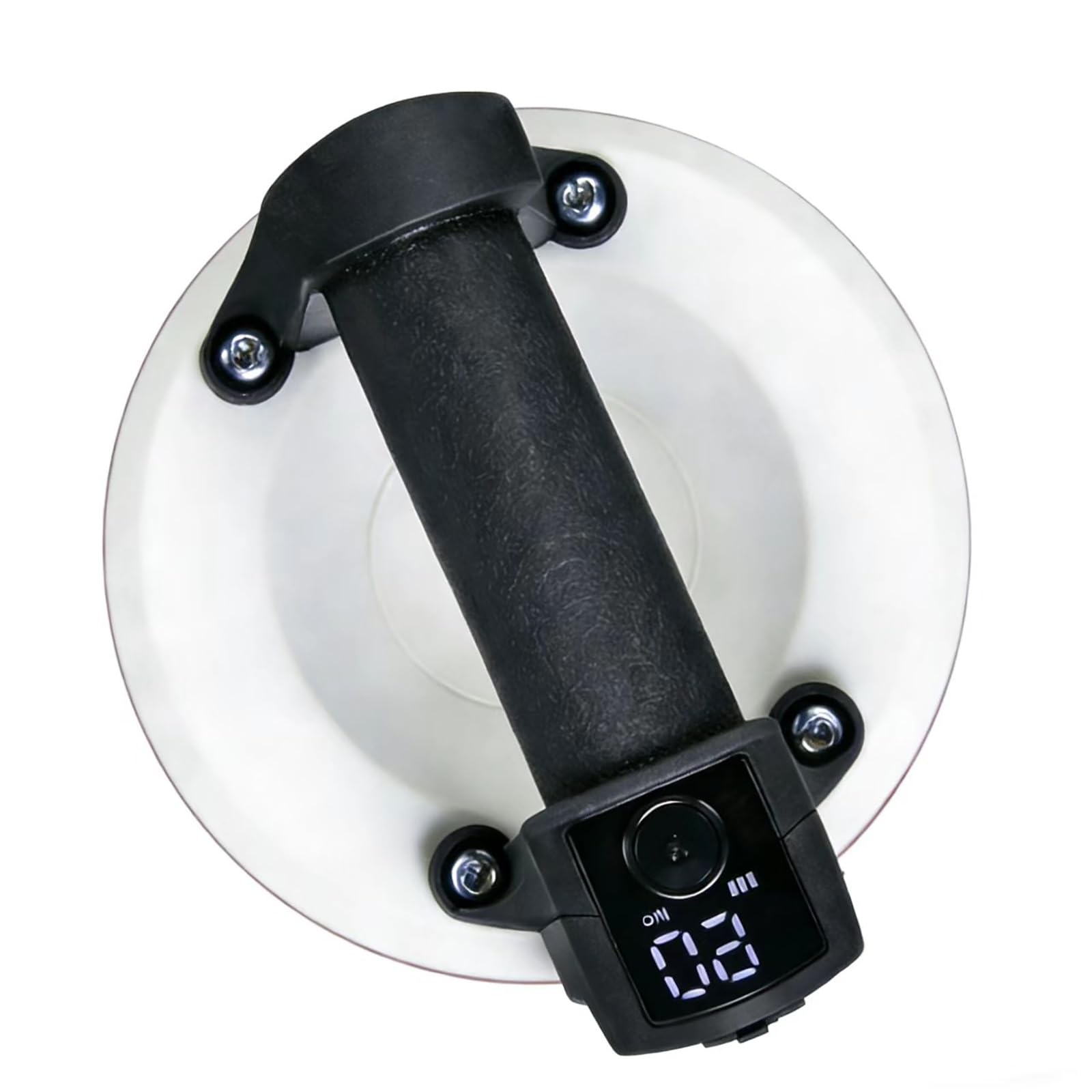 Suction Cups for Glass Windows: 6 Inch Tile Suction Cup Lifter with Suction Cup Handles, 450 Lbs Load Capacity Vacuum Cup Tool to Lift Large Glass, Tile, Window, Windshield