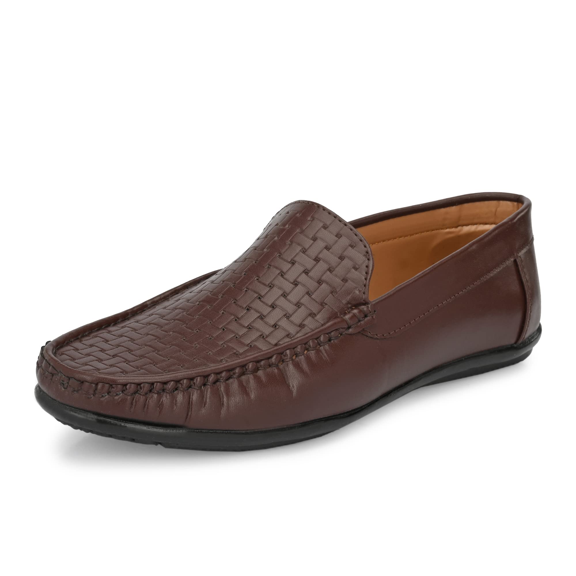 Men's Loafer Shoes | Elevate Your Style with Comfort and Elegance | Slip-on Closure, Stylish |Premium Slip-On Loafers | Perfect for Formal Wear, Business Casual, and Parties (9802)