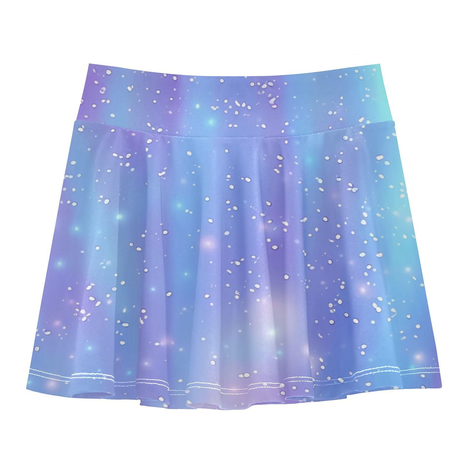 UMIRIKO Color Tie-dye Girls Skorts Golf Skirt Active Tennis Skort Athletic Skirt 11-12Y 21341363