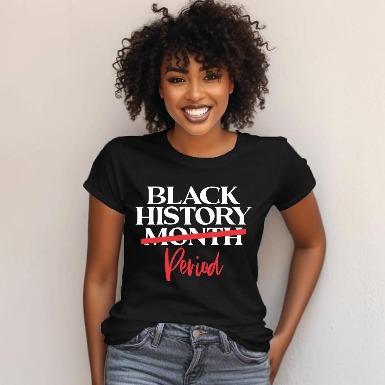 Black History Shirt for Women Black History Month T-Shirt African-American Tee Shirts - Image 4