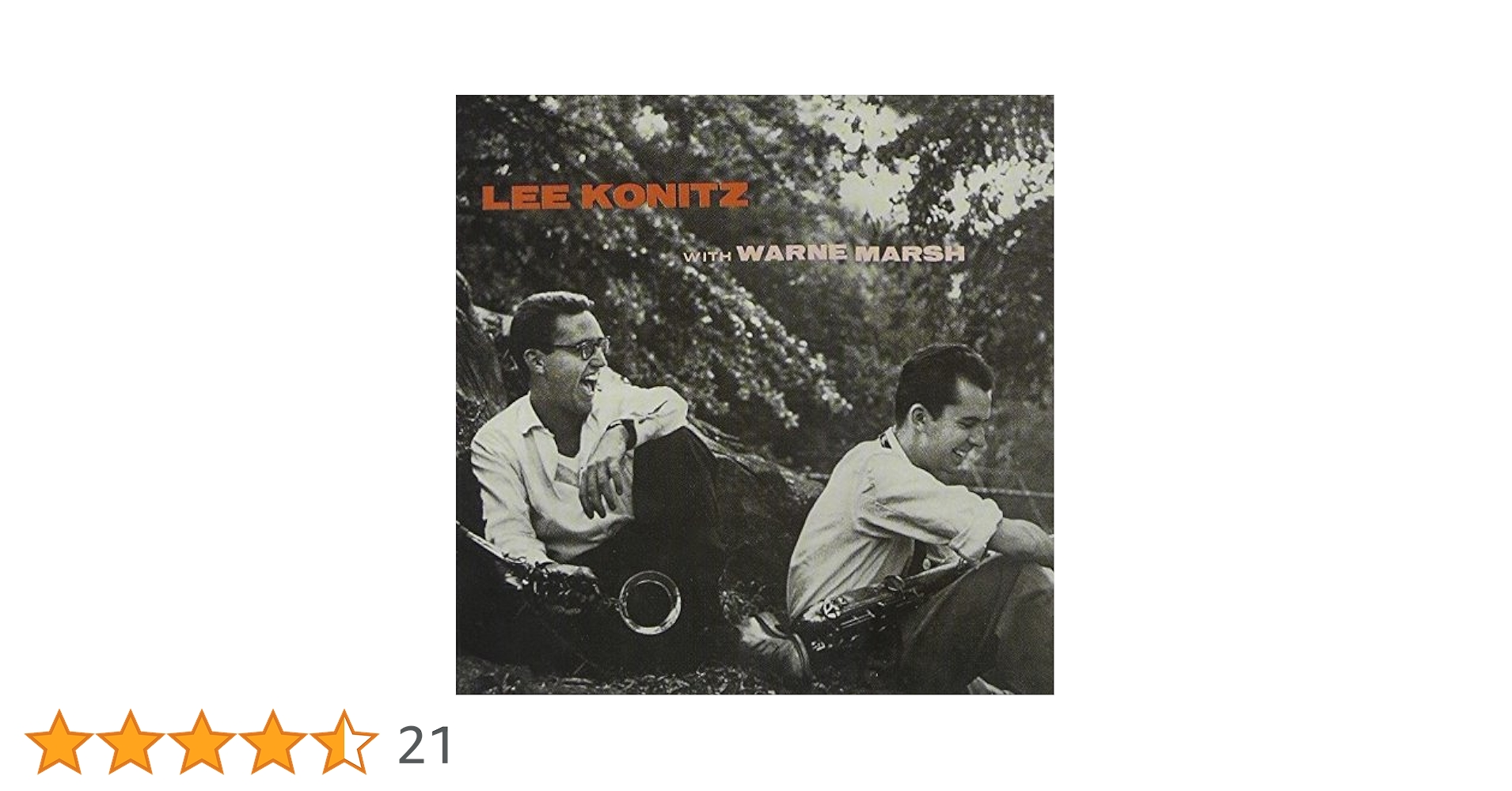 Amazon.co.jp: Lee Konitz With Warne Marsh: ミュージック