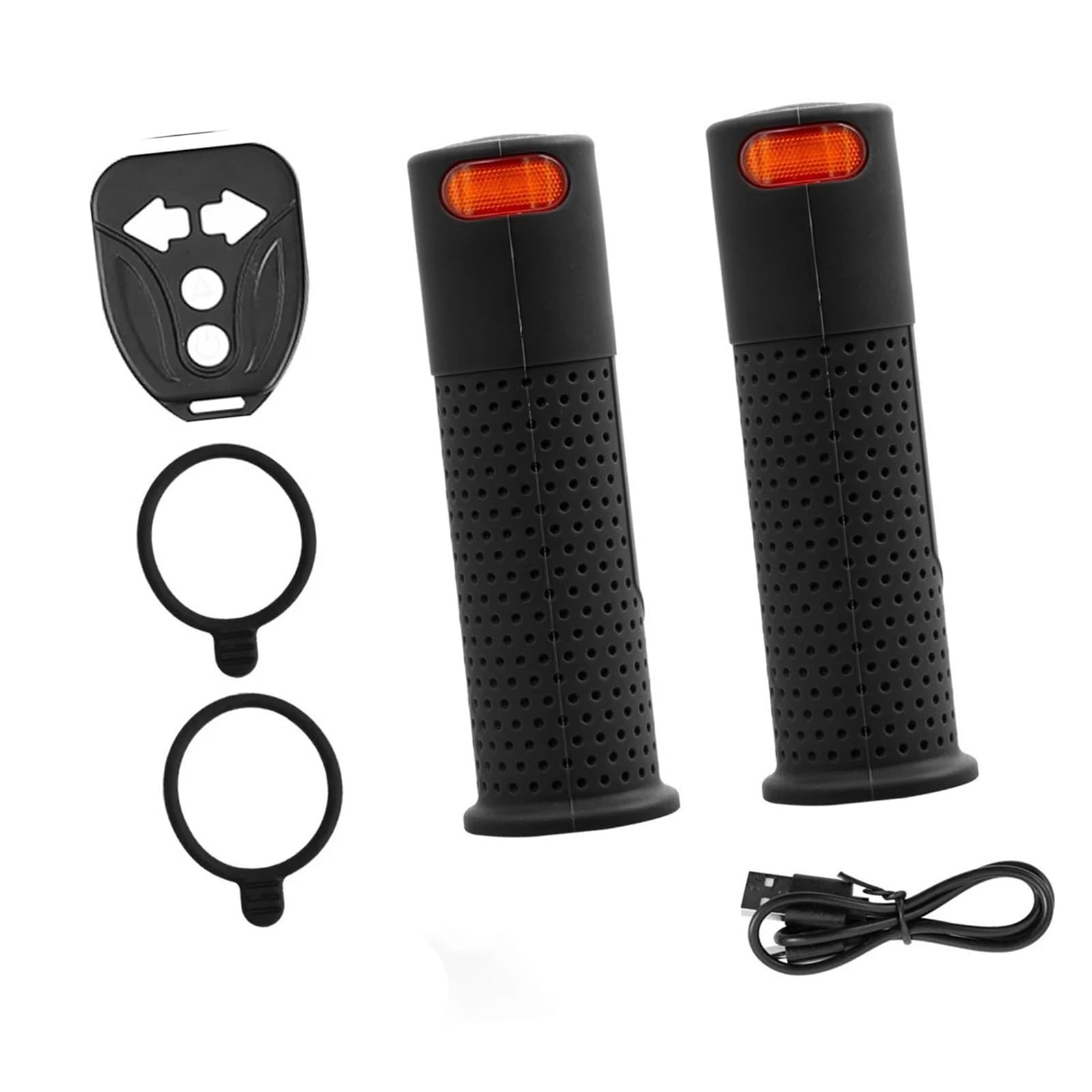 Poignées de trottinette électrique avec installation facile | Housse de poignée de trottinette électrique avec télécommande, poignée antidérapante imperméable et installation facile