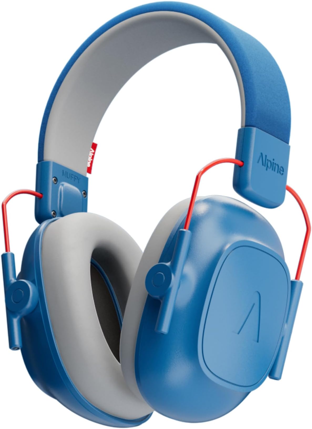 Muffy Kids Ear Defenders Children aged up to 16 CE & UKCA Certified 25 dB Noise Cancelling Headphone for Autism, Sensory Aid Premium Hearing Protection with Adjustable Headband Blue