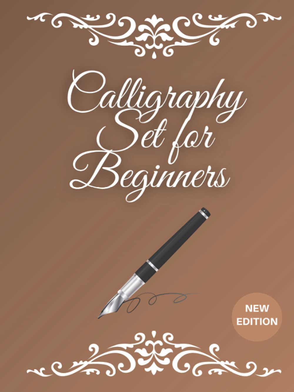 Calligraphy Set for Beginners: 120 Sheet of Calligraphy Practice Paper Hand Lettering Workbook