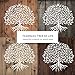Yggdrasil Tree of Life Stencil - Large Oak Tree & Celtic Designs