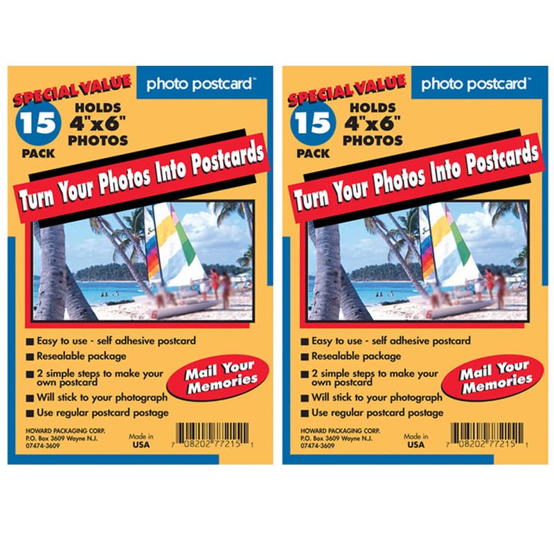 Freez A Frame Photo Postcard 4x6 Turn Your Photos Into Post Cards (30 Pack)