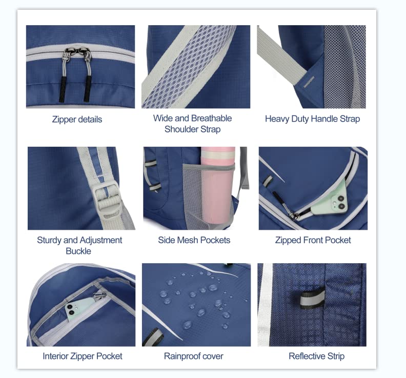 Alitifiy Lightweight Foldable Backpacks - Image 4
