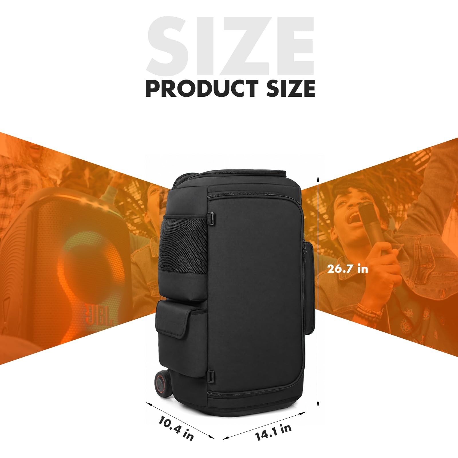 Pyłoszczelne etui do przechowywania głośnika JBL PartyBox 330