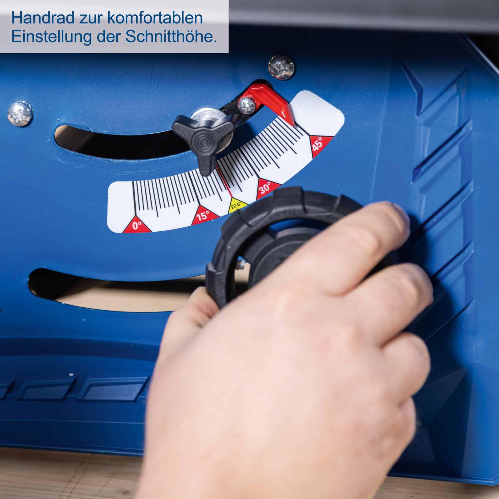 Handwheel for adjusting cutting height