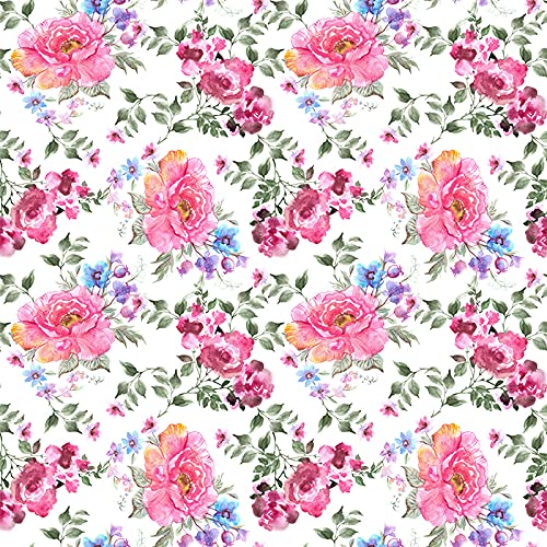 Papier peint floral chambre adulte et meuble salon motif roses anciennes 416x254 - 3