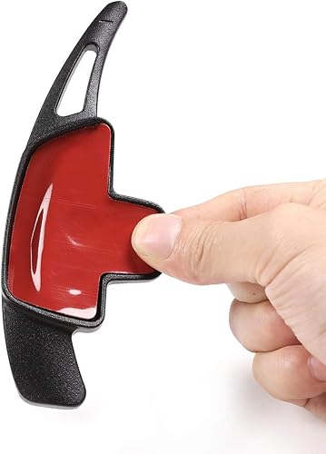 Miniatura 8 de 2 piezas de aleación de aluminio para Mercedes Benz C GLC Clase E W205 W213 X253 2015-2020 coche volante cambio remo accesorios