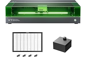xTool S1 Class 1 Laser Engraver: Unleash Your Creativity with 10W of Precision