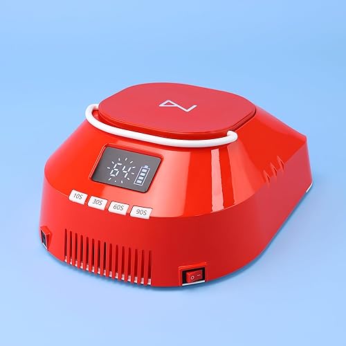 Miniatura 3 de M - GlowPro - Lámpara de curado de uñas híbrida profesional de 86 W inalámbrica recargable UV LED, secadora de uñas inalámbrica para uñas de gel,