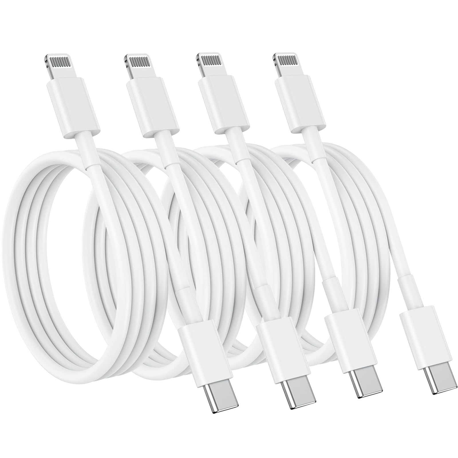 Amazon | USB C - ライトニングケーブル (2本パック6フィート) Apple