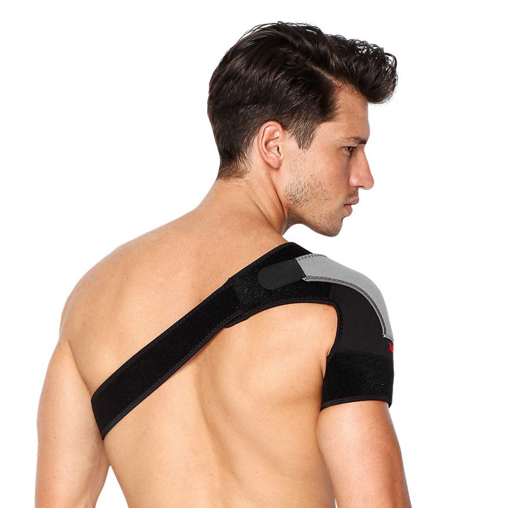 Shoulder Brace, Adjustable Shoulder Support Brace Strap Compression Support Wrap