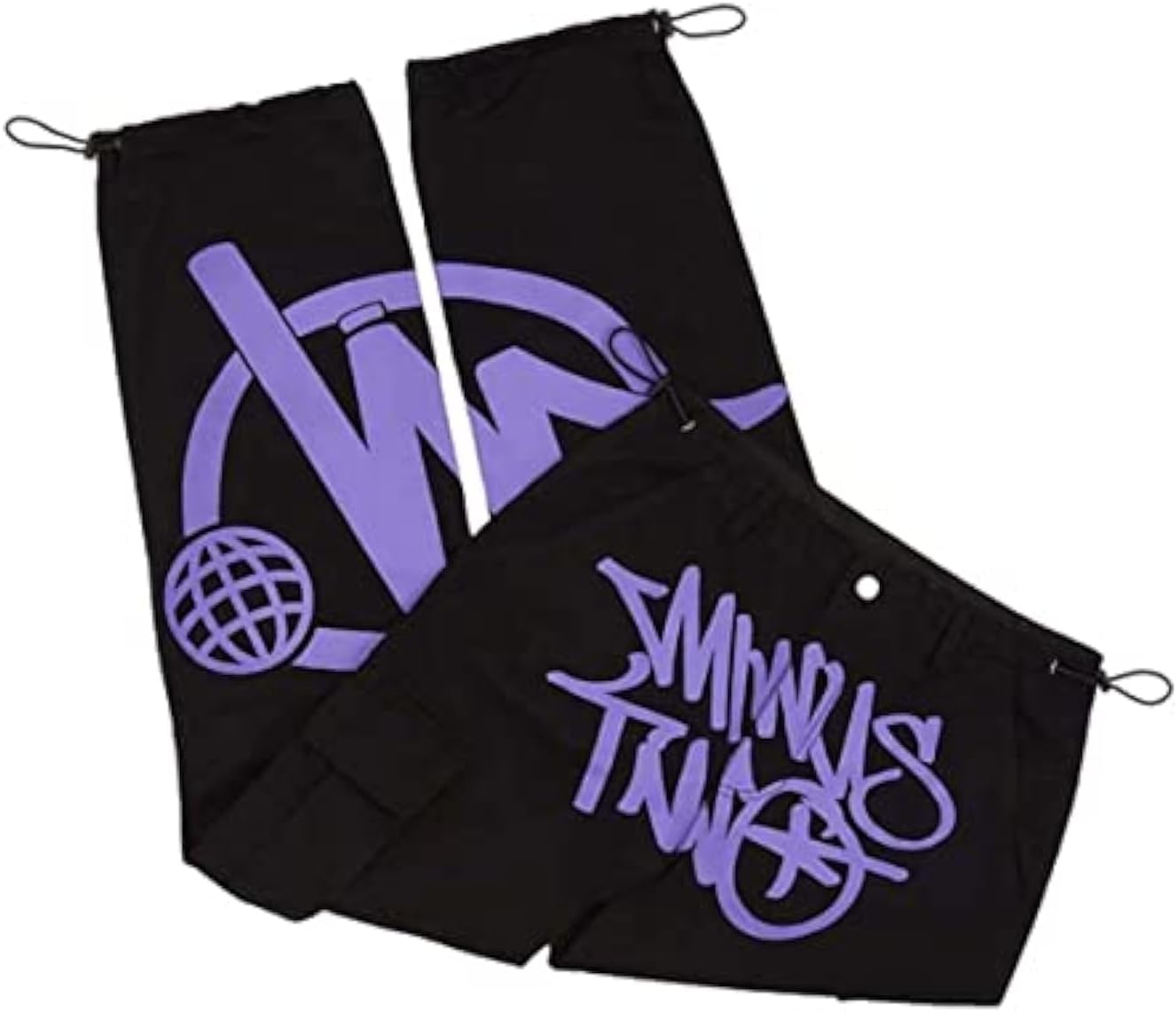 Y2K Jeans Mens Retro Baggy Pants Cargos Pockets Wide Legs High Waist Hip Hop Loose Joggers Trousers Streetwear