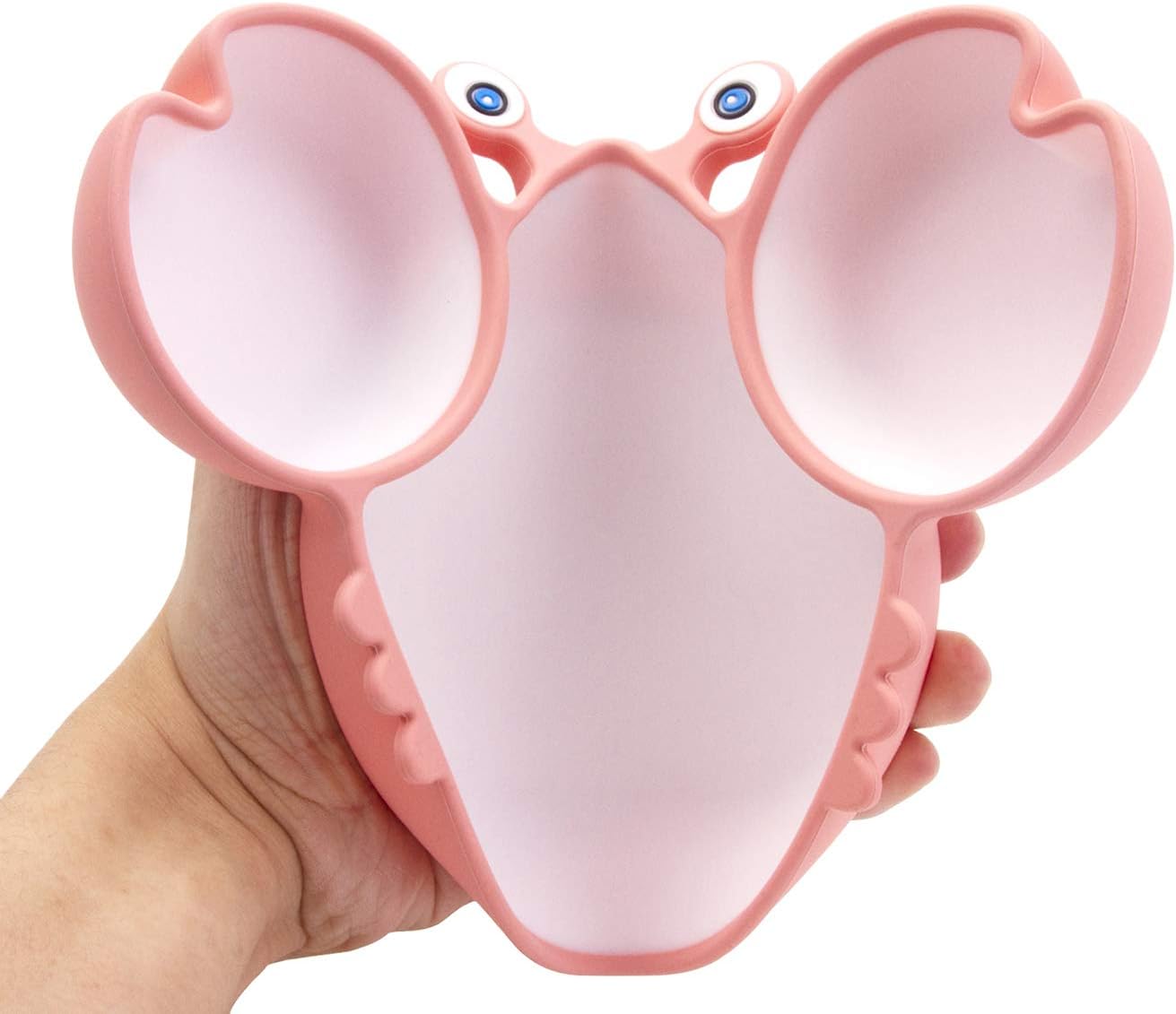 Baby Plate Silicone Suction Toddler Plates, Divided Dishes for Toddler Kids, Self Feeding, BPA Free, Microwave & Dishwasher Safe : Baby