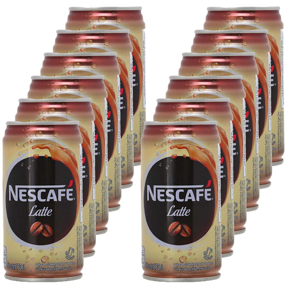 Nescafe Latte Drink Coffee Can, 12 x 180 ml (B08WM5F1BQ) Amazon Price History, Amazon Price Tracker