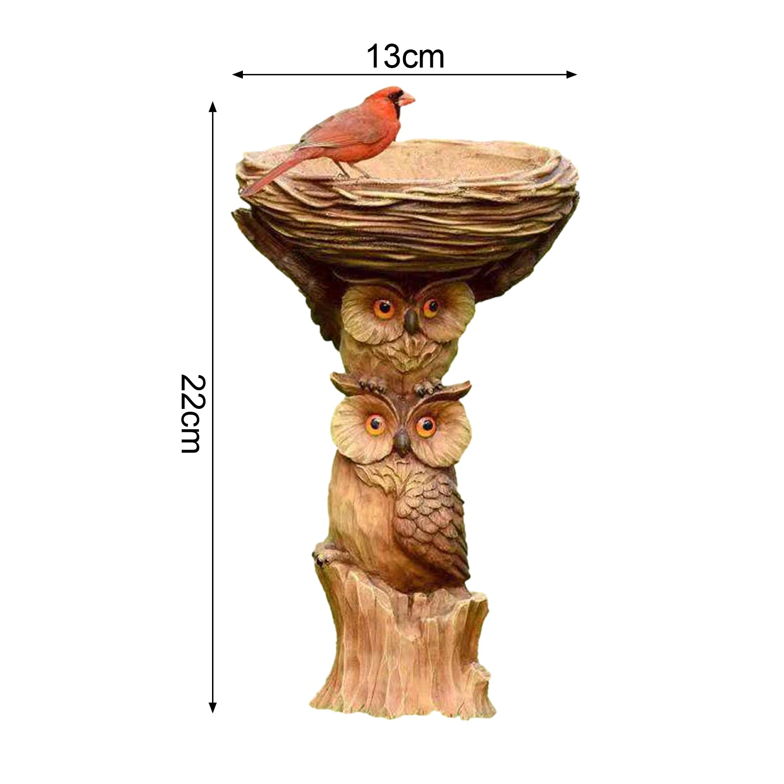 Futterhaus VöGel Dauerhafter Wilder Vogel hängender Feeder Edelstahl-Vogel-Lebensmittel-Spender-Container-Rohr-Rost-Rost-Outdoor-Garten-Dekor Drop Ship Vogelfutterhaus (Color : E)