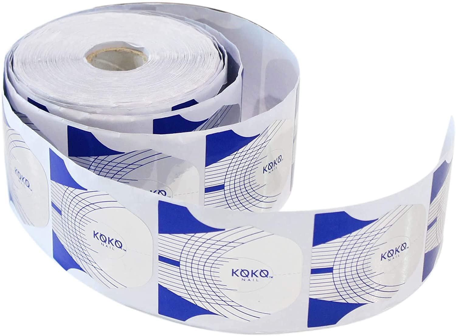 KOKO NAIL Forms, 200PCS Acrylic Forms, Silver Horseshoe Extension Tips, Forms for Acrylic s, Acrylic /UV Gel Extension Forms Guide Stickers