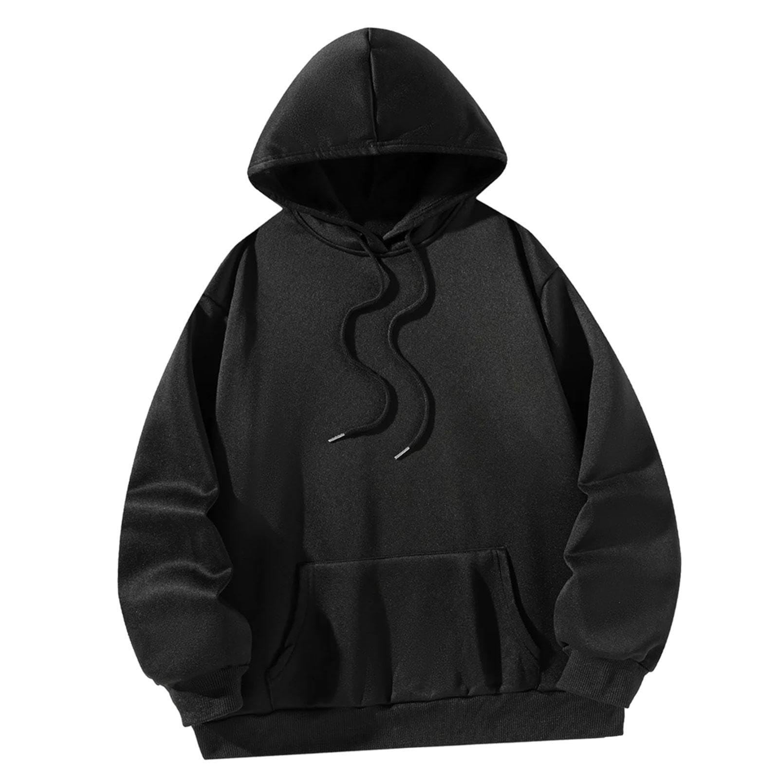Womens Hoodie Sweatshirt Outfits Hooded Sweatshirt for Walking Autumn Office L-image-9