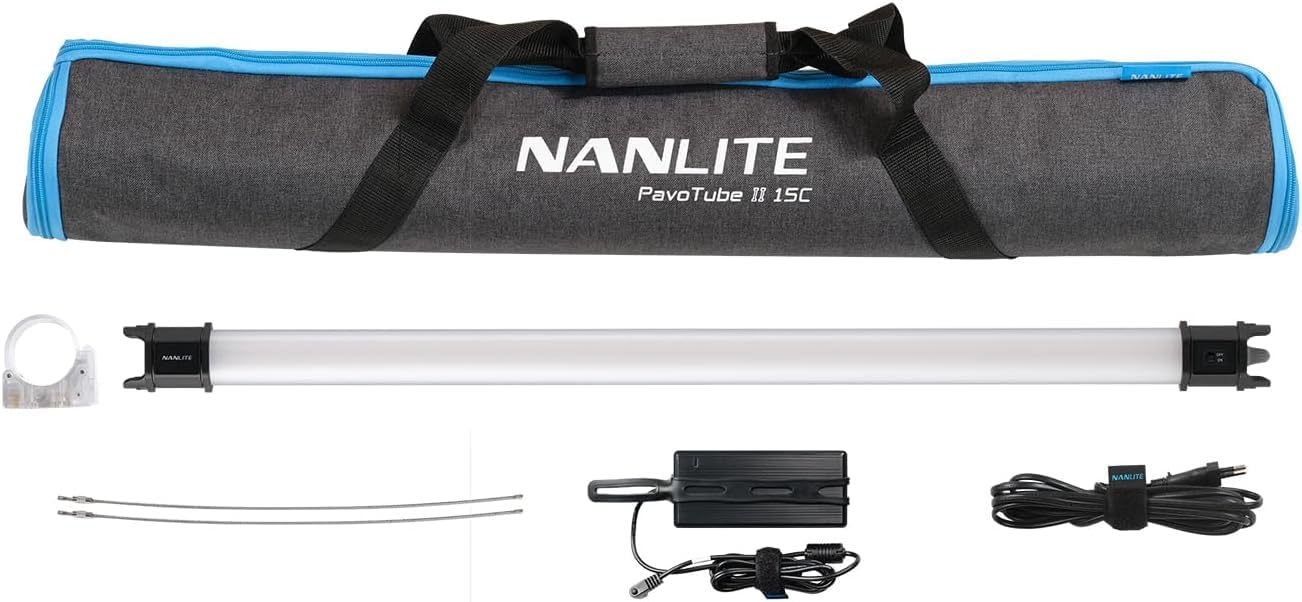 Amazon.com : NANLITE PavoTube II 15C LED RGB Tube, 2.4G Bluetooth
