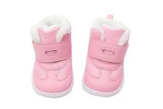 CAPZNMORE Adorable and Comfortable Baby Shoes for Girls and Boys 6-12 Months – Soft, Safe, Stylish Footwear for First Steps (Pink, UK Footwear Size System, Infant, Age Range, Medium, 12 Months, 18 Months)