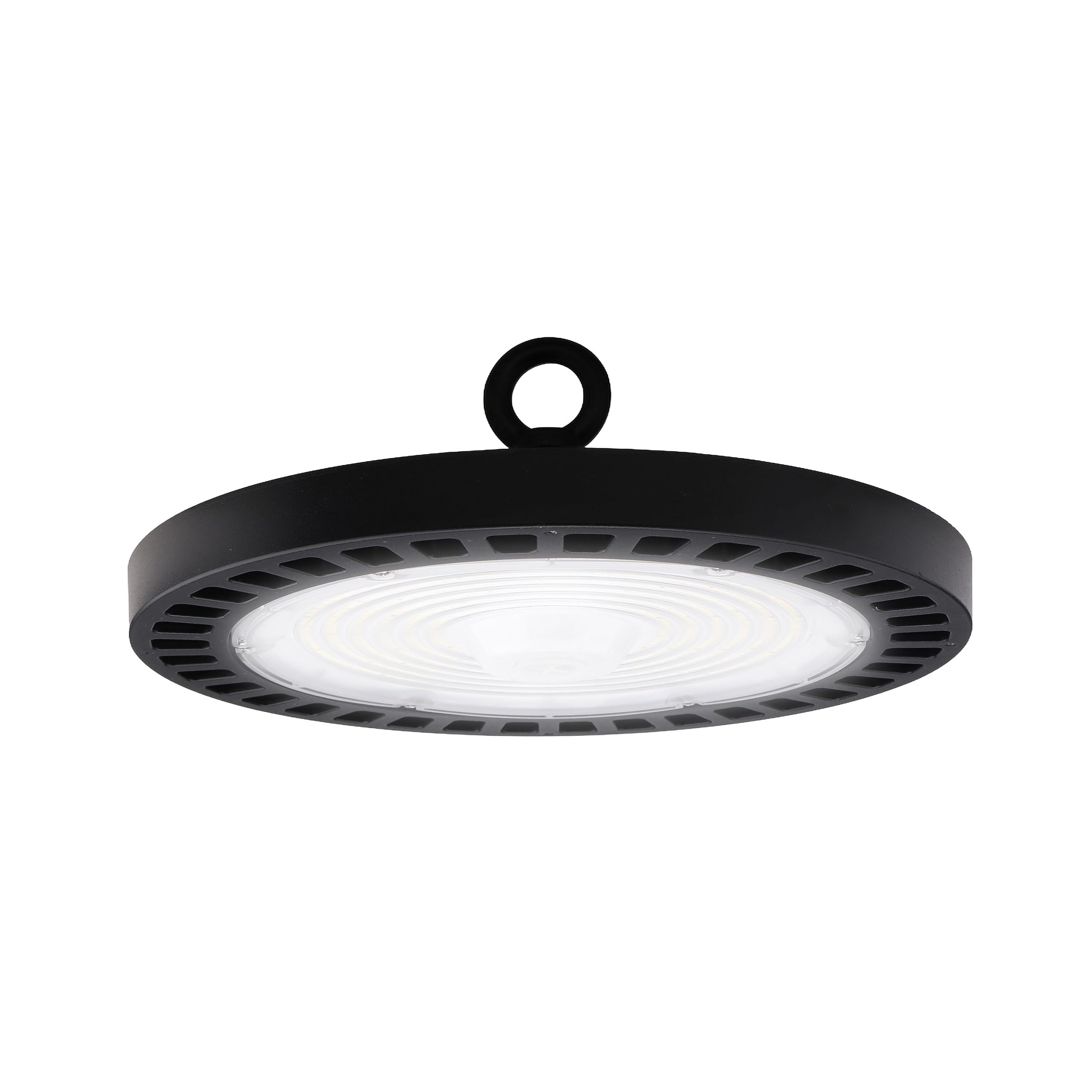 KASTLITE LED High Bay Light - 11 in Round UFO Light Equivalent Integrated LED Dimmable Bronze High Bay