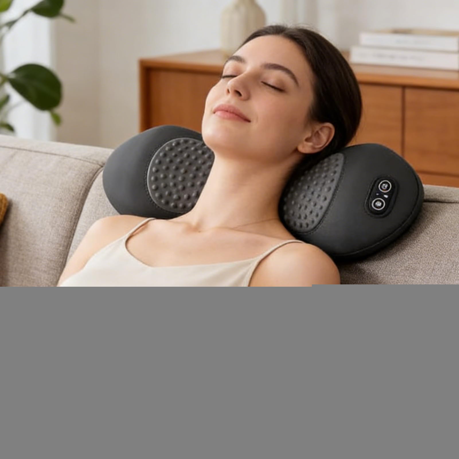 Lendenmassagekissen Kabelloses Ergonomisches Sitzkissen