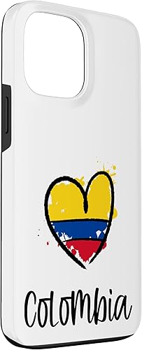 Miniatura 3 de Funda de regalo para iPhone 13 Pro Max Colombia Heart Art Cool Sudamérica Español Colombiano