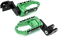 Vista 21 de MC MOTOPARTS Estriberas extendidas Black Rider Wide Touring de 0.984 in compatibles con Razor SX125 SX350 SX500