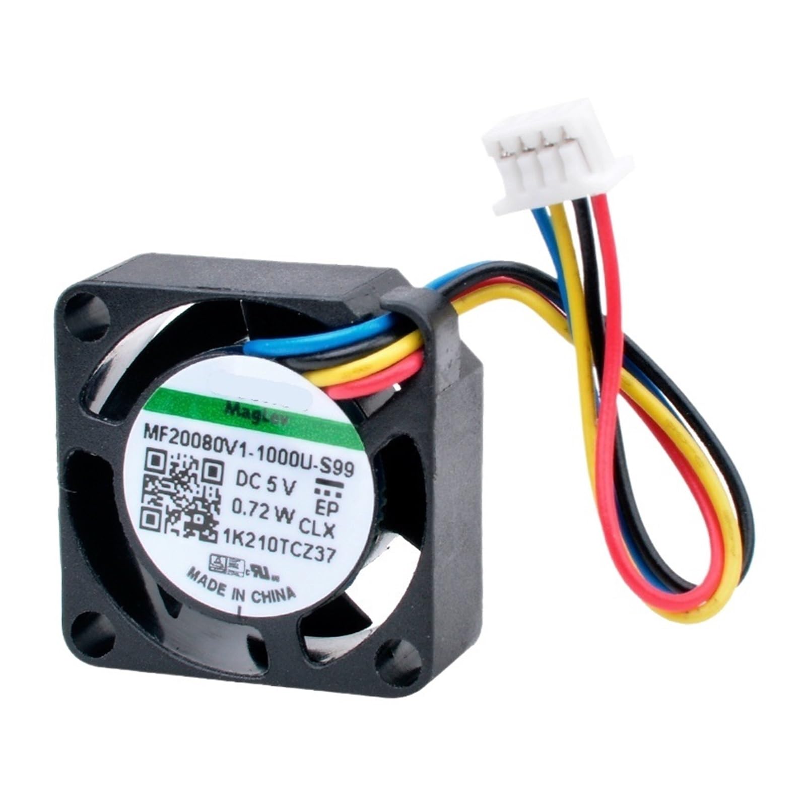 UITGVDQAT MF20080V1-1000U-S99 Cool Fan 5VDC 0.72W 4 lines 20x20x8mm