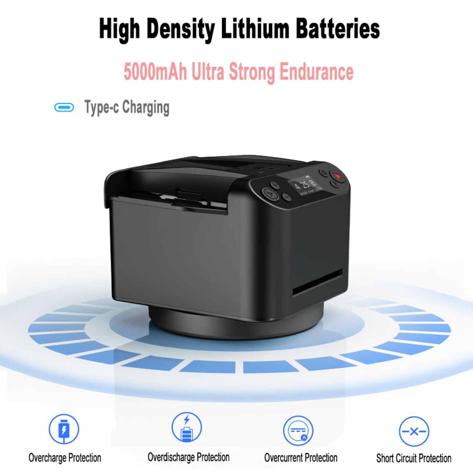 Barajador y repartidor automático de Cartas, máquina eléctrica de 5200 mAh para barajar y repartir Cartas, para Juegos de Cartas Blackjack y Texas Hold;em.