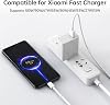Cargador de pared rápido de 100W compatible con Xiaomi 90W | para Xiaomi 17 Pro Max 15 15T 14 13 Redmi K90 K80 Ultra Turbo 5 Max Note 15 14 Pro+ Poco X8 M8 F7 Pro Mi 6A cable USB C de 6.6 pies 3