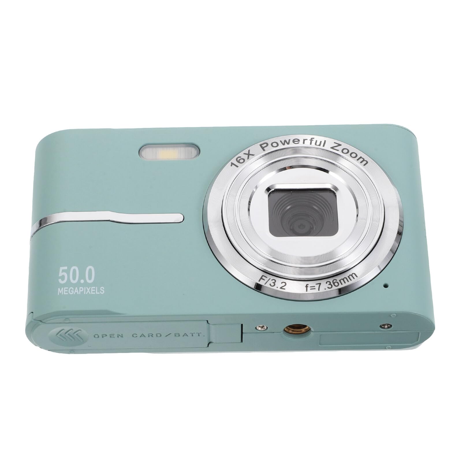 Didiseaon Miniature Digital Camera for and Adults Pocket-Sized 16X Zoom Point Shoot Camera with HD Video Lightweight Green for Travel and Family Photography-picture-12