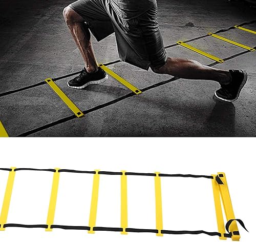 Miniatura 6 de Agility Ladder Training Set, Speed Ladder Training Ladder for Soccer, Speed, FootballSpeed Ladder Training Ladder for Soccer, Speed, Football