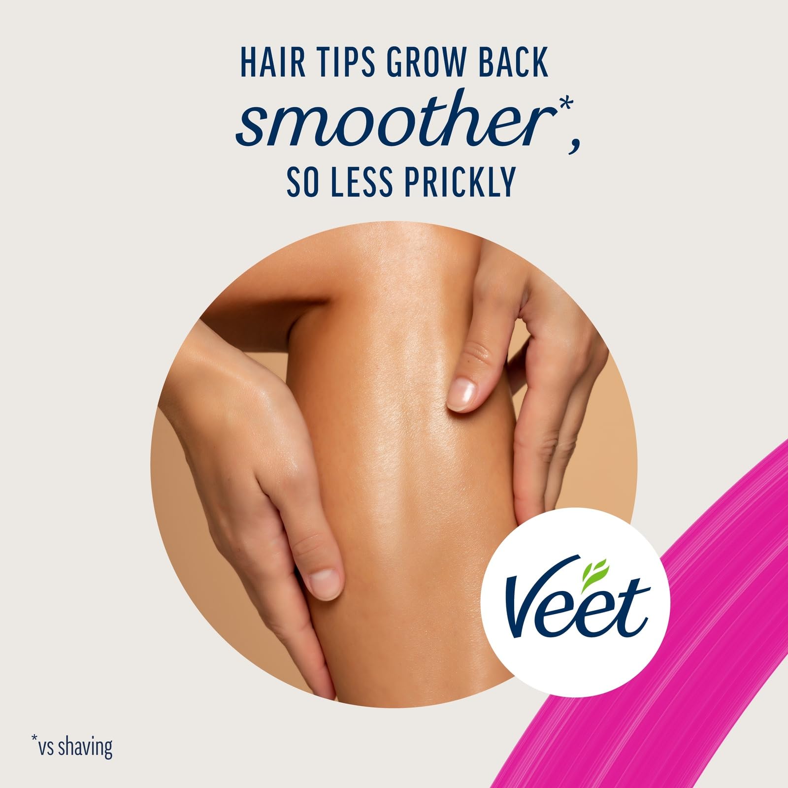 Veet Pure Sensitive Hair Removal Cream 200 ml - Leg Depilatory for Smooth, Exfoliated, and Hydrated Results with Shea Butter — view 7